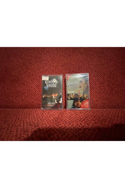 kasetcim Kurtlar Vadisi 1 - 2 Müzik Albümü Kaset ( JELATİNLİ 2 KASET )