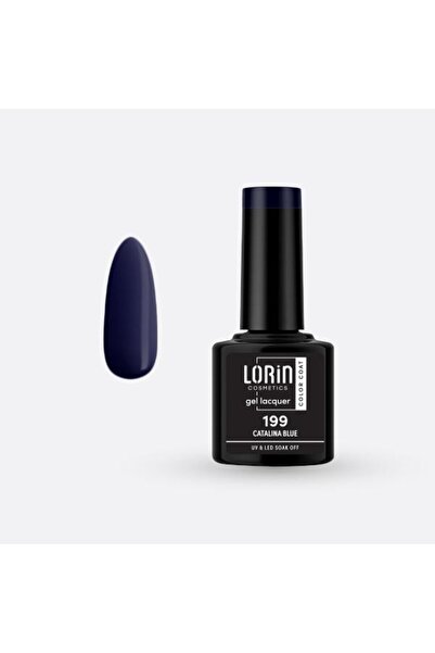 Lorin Cosmetics Lorin Ημιμόνιμο Βερνίκι Νυχιών Τζελ 8ml. # 199 (Μπλε Καταλίνα...