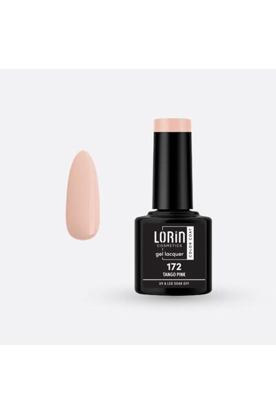 Lorin Cosmetics Lorin Ημιμόνιμο Βερνίκι Νυχιών Τζελ 8ml. # 172 (Ροζ Τάνγκο) -...