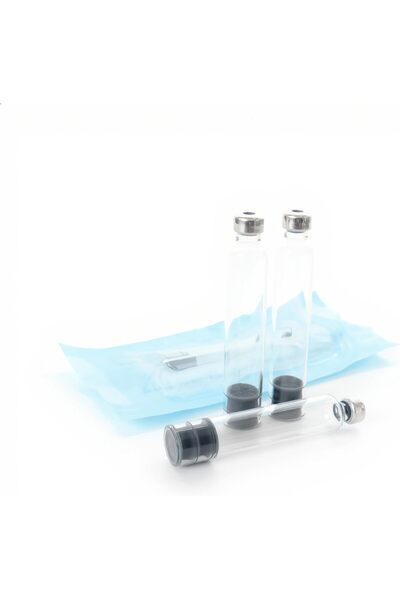 Generic 10 Pack Individually Sealed Sterile Glass Pen Cartridge Vials, 3ml, C...