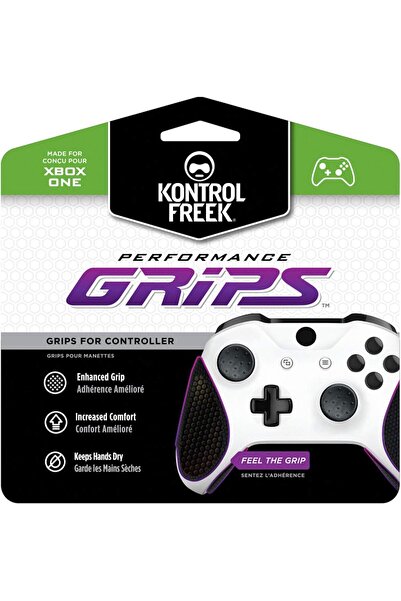 kontrolfreek مقابض أداء لوحدة تحكم Xbox One وXbox Series X (لون أسود نايت فال)