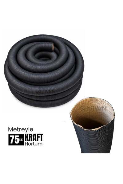 SHUIVAN Webasto Tipi Isıtıcı 75mm Hava Hortumu Kraft 1 Metre
