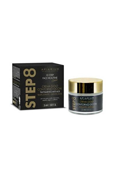 Apiarium Step 8 Αντιρυτιδική Κρέμα Ματιών με Χρυσό 23Κ 15ml