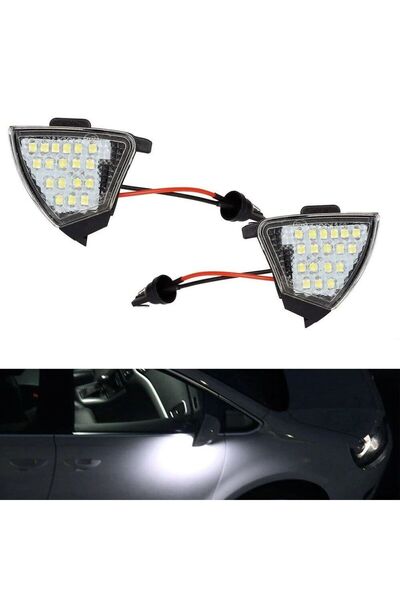AksoyTuning Volkswagen Golf 5 GTI 2006-2009 Uyumlu Yedek Parça Ayna Altı Led