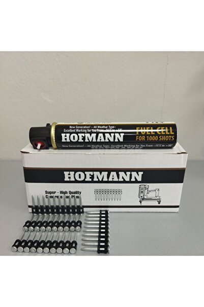 Hofmann 40 mm Dk-68 1000 adet Çivi Ve 1 Adet 165 Mm Uzun Gaz Tüpü