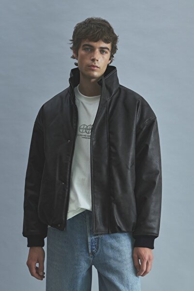 Pull & Bear Suni deri ceket