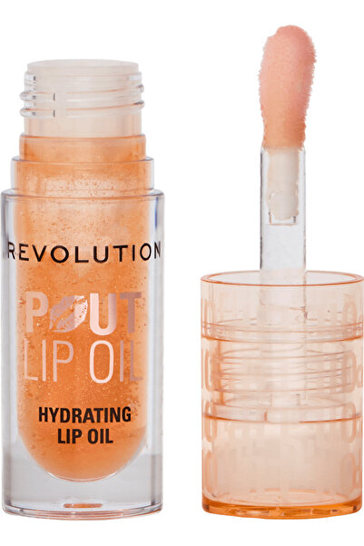 Revolution Pout Lip Oil ulei de buze Honey Shimmer, 4 ml