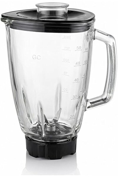 Generic كوب خلاط زجاجي متوافق مع براون JB3050 4186