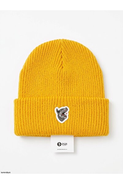 raised relief Raised by Wolves 100% Wool Unisex Beanie