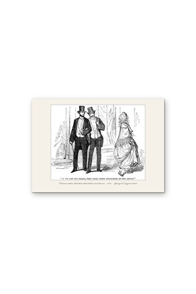 OEM Poster Carton 250g A4, Ilustratie Victoriana Originala Moda si Bune Manie...