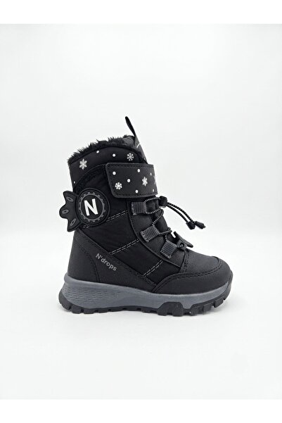 GÜLERSHOES Garantili Orijinal Su Geçirmez Kışlık Kaymaz Kürklü Kız Çocuk Bot ...