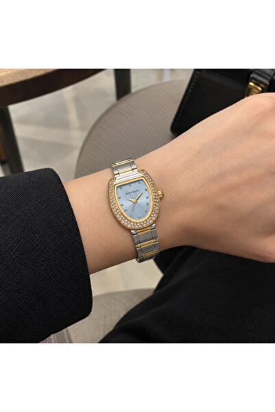 Black Moon Women's Watch Gold Silver Dial