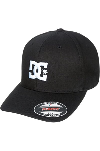 DC COMICS DC Men's Cap Star Flexfit Curve Brim Hat