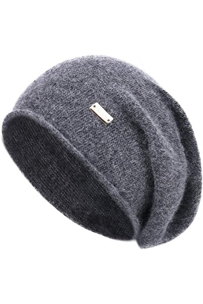 GENERAL jaxmonoy Cashmere Slouchy Knit Beanie Hat for Women Winter Soft Warm ...