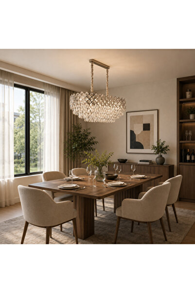 DIGITAL Merchandise Candelabru Cristal VECTORIA Supremo, 10xE14, Diametru 75x...