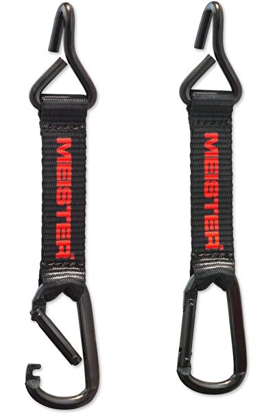 Meister Hang-Tough Fence Hooks for Baseball, Softball, Tennis & Camping (Pair)