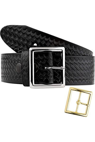 Perfect Fit Shield Wallets حزام جلدي من نوع جاريسون مقاس 1.75 بوصة، صنع في ال...