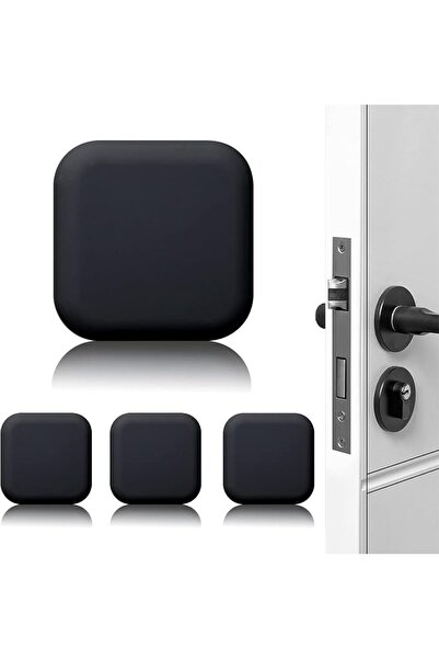 KASTWAVE 4 Pcs Door Stoppers Wall Protector Buffer Guard Doorknob Door Handle...