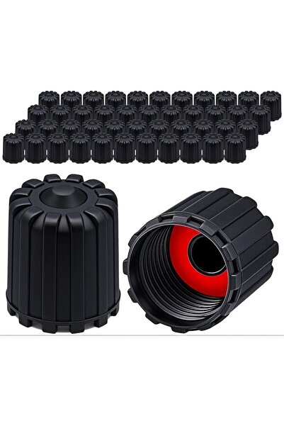 GENERAL 50PCS TPMS Tire Valve Stem Caps, Plastic Wheel Tire Valve Stem, with ...