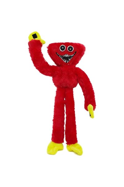 OEM Huggy Wuggy Toy Plush, 40 cm, Red