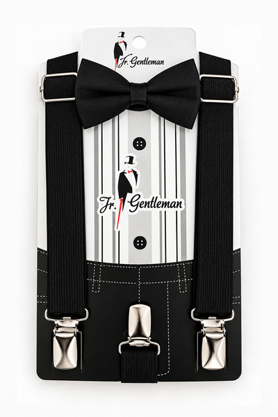 cappadocians Children's Trouser Suspenders Set - Suspender Bow Tie Set - Tie,...