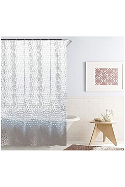 OEM Perdea Dus Clear 3D Pietre Transparente 180x180cm