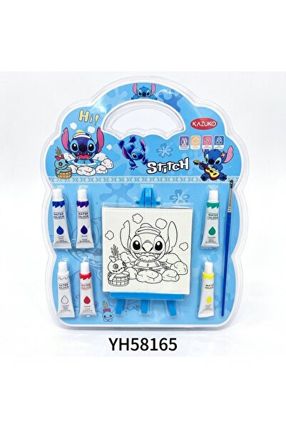 KAZUKO Stitch Art Set Children's Drawing and Painting Watercolor Set-6 Color ...