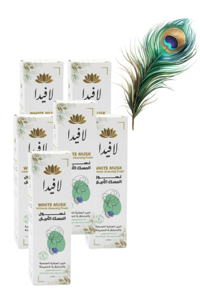 La Vida 6 Pieces White Musk Intimate Cleansing Foam 250 ML