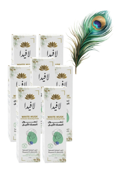 La Vida 7 Pieces White Musk Intimate Cleansing Foam 250 ML