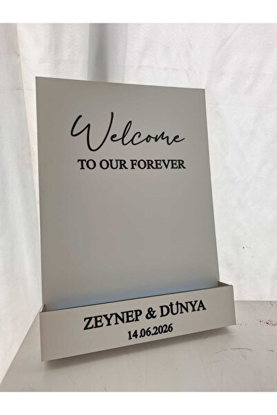 Düğün&Nisan&Doğum Ahşap Boş Çiçek& Balon Kutusu Önü Cerveve ( Yazılar ve sünger dahil)
