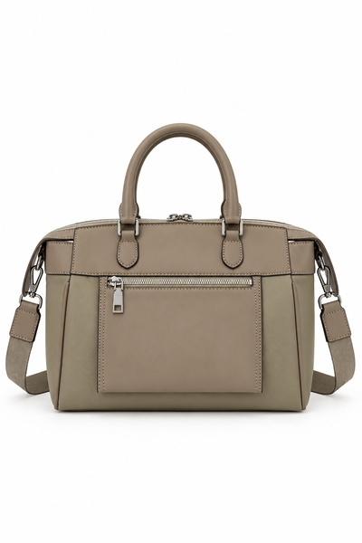 louisiana polo Jkln Women's Shoulder Bag Large Volume Daily Beige Bag 2534