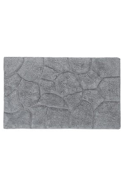 OEM Covoras de Baie Gri cu Model Pietre 50x80cm