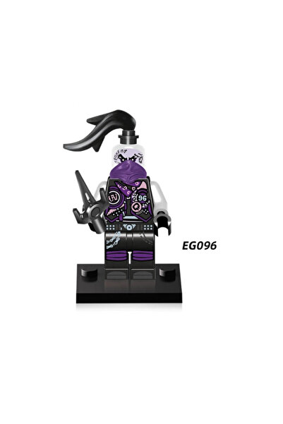 yamanS Ninja Ultra Violet Sons of Garmadon Figür Yapı Blok Oyuncak(Custom Model)