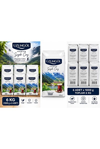 UZUNGÖL PREMİUM SİYAH ÇAY 6KG