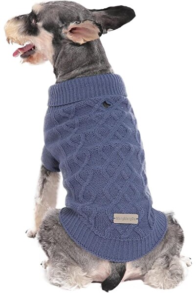 GENERAL Mengmingda Pet Winter Warm Sweater Vest for Small and Medium-Sized Do...