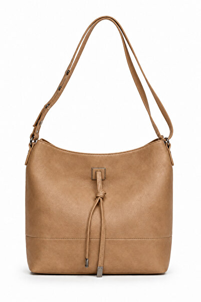 louisiana polo Jkln Women's Shoulder Bag Large Volume Daily Use K.Beige Bag I...