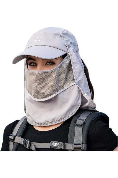 HONPOLO Multi-functional Sun Visor Outdoor Fishing Cap Men Sun Protection Hat...
