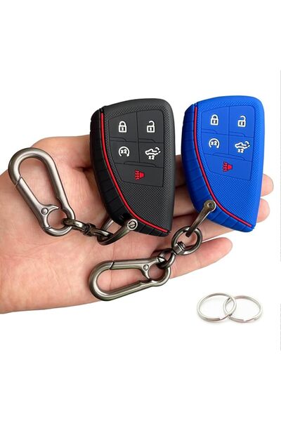 GENERAL TANDRIVE Key Fob Cover For 2022 2023 2024 Chevy Silverado 1500 GMC Si...