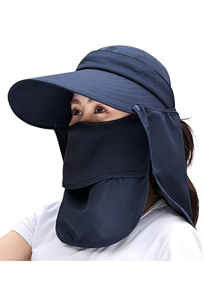 KASTWAVE Women Sun Wide Brim UV Protection Fishing Hats Foldable Ponytail Sum...