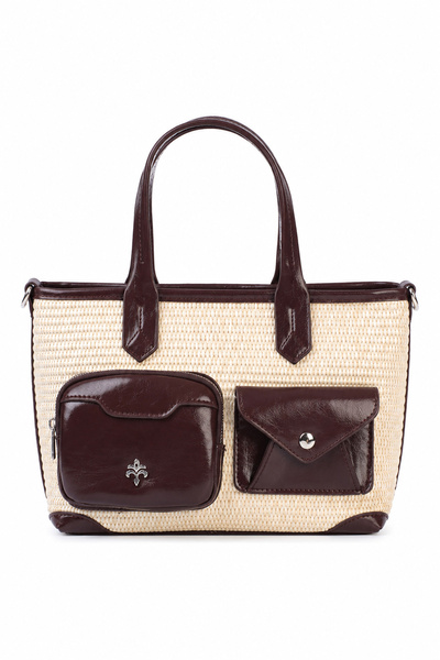 louisiana polo Jkln Women's Shoulder Bag Large Volume Casual Coffee Handbag I...