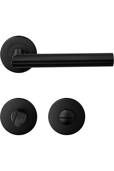 HAIFUAN 1 Pack of Stainless Steel Door Lever Handle with Bathroom Knob,Door L...