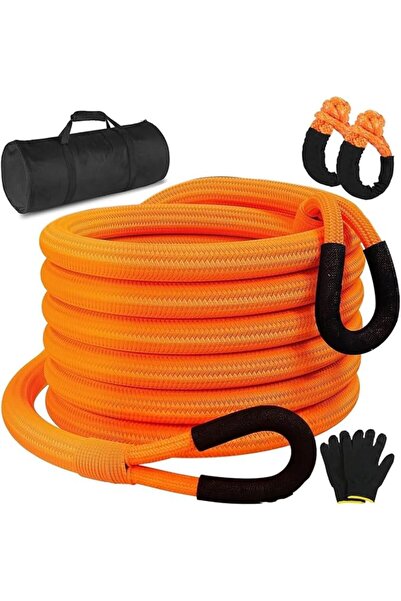 Generic Kinetic Recovery Tow Rope 36000Lbs 25mm*9m Heavy Duty Off Road Recove...