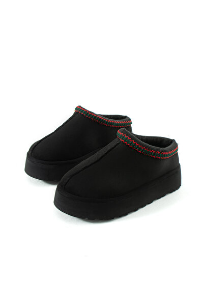 Elmas Winter Women's Slippers with Fur Lining and Thick Platform Sole / Comfo...