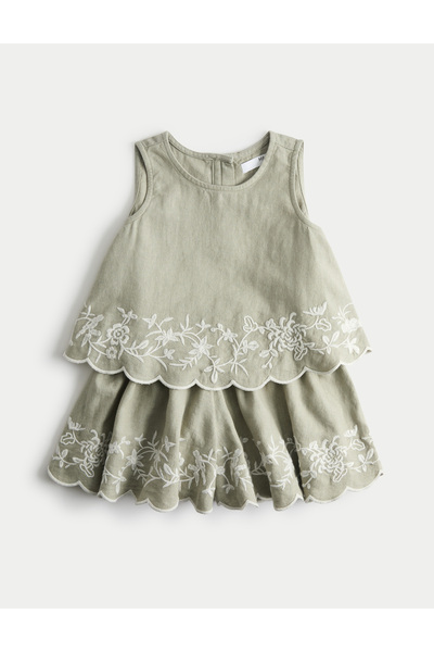 Marks & Spencer Keten Karışımlı Takım