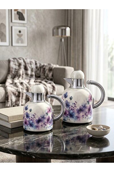 Generic Trams Set for Tea and Coffee Serving, Steel, 600 ml + 1 L, Luxury and...