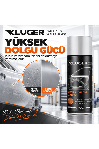Kluger DOLGULU AKRİLİK ASTAR SPREY