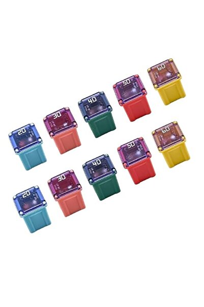 Tazweeq 10 Pcs Car Fuse Combination, Mini Block Fuse Cars Square Low Profile ...