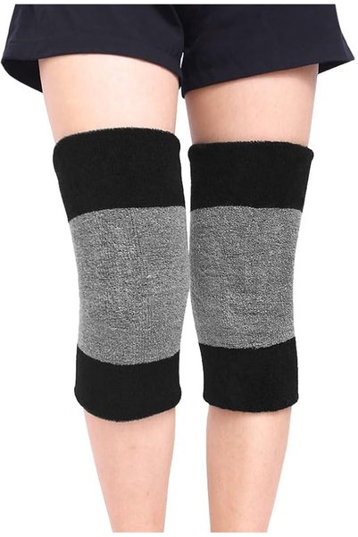 NALACAL Men Women Thicken Thermal Knee Braces Leg Warmers, Winter Breathable ...