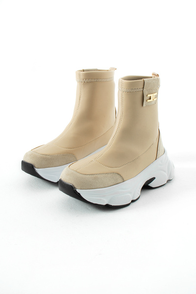Elmas Women's Flexible Diving Fabric Sock Boots, High-Top Sports Boots, and C...