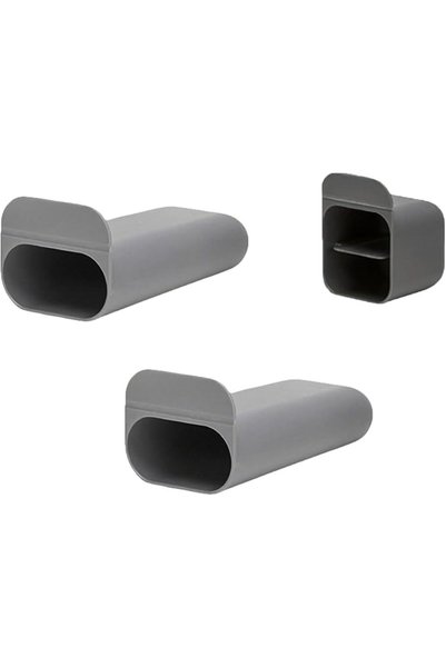 Gerui Computer Monitor Pen Holder,3 PCS Adhesive Desk Organizers with Strong ...